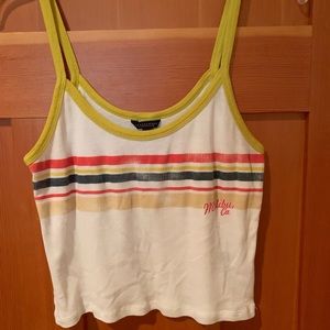 Vintage looking Malibu tank top